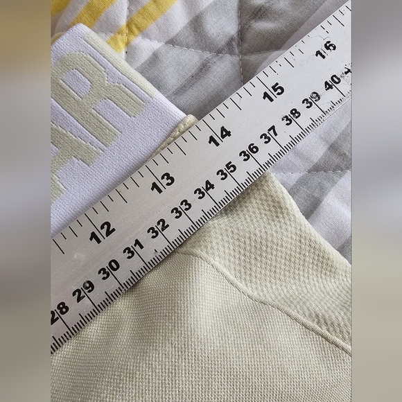 Gymshark Flex Women’s Leggings Low Rise Seamless Light Yellow Green Size Medium - Picture 6 of 7